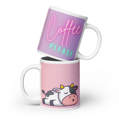 Cow coffee mug
